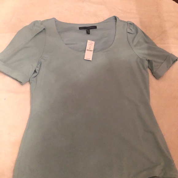White House Black Market Tops - White House Black Market Blouse (light blue)